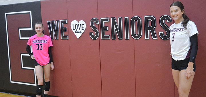 S-E Volleyball celebrates Seniors